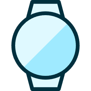 Smart Watch Circle Icon from Ultimate Duotone - Free Set