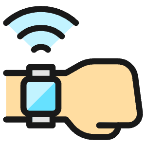 Smart Watch Wrist Icon from Ultimate Colors - Free Set