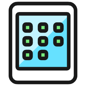 Tablet Icon from Ultimate Colors - Free Set