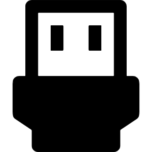 Usb Type A Icon from Nova Solid - Free Set