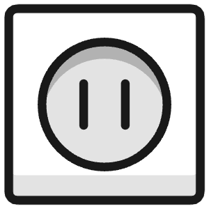 Wall Socket Icon from Ultimate Colors - Free Set