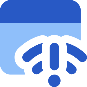 Browser Error Icon from Core Flat Set