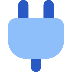 Electric Cord 1 Icon from Core Flat Set