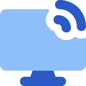 Monitor Icon from Core Flat Set