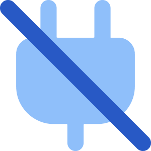 Power Off Icon from Core Flat Set