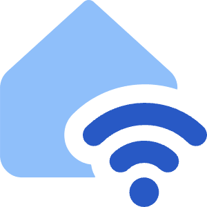Smart Home Icon from Core Flat Set