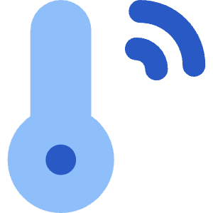 Temperature Icon from Core Flat Set