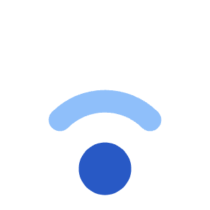 Wifi Signal Low Icon from Core Flat Set