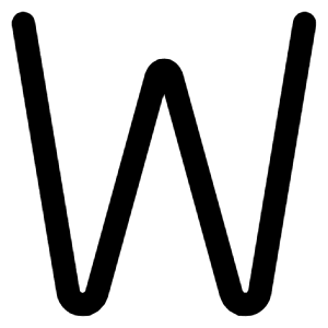 W Icon from Typeface - Free Set