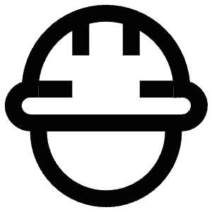 Construction Worker Icon from Atlas Line Set