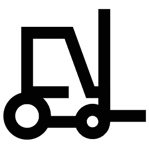Forklift Icon from Atlas Line Set