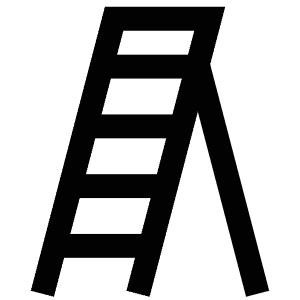 Ladder Icon from Atlas Line Set