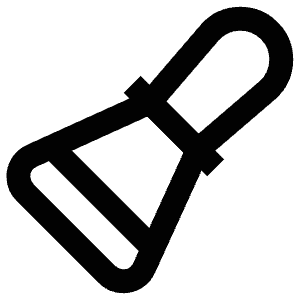 Putty Knife Tool Icon from Atlas Line Set