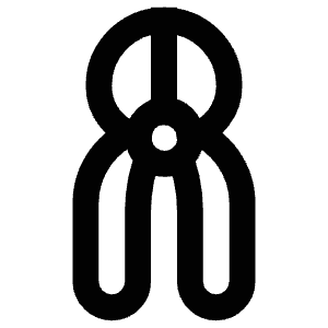 Scissor Pliers Icon from Atlas Line Set