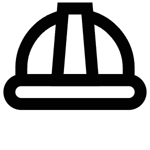 Security Helmet Icon from Atlas Line Set