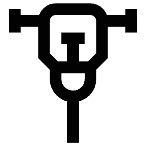 Street Drill Icon from Atlas Line Set