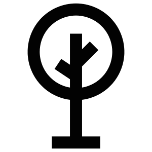 Tree Icon from Atlas Line Set