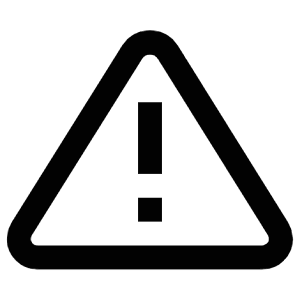 Triangle Exclamation Icon from Atlas Line Set