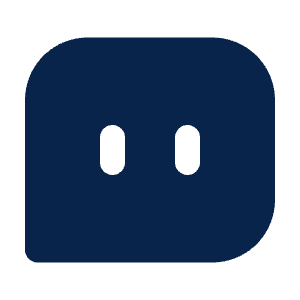 Chat 4 Fill Icon from Mingcute Fill Set