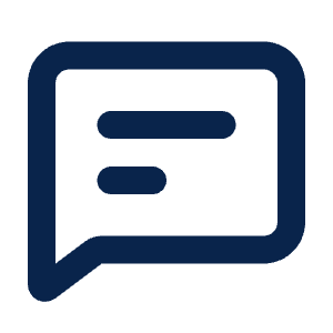 Message 4 Line Icon from Mingcute Line Set