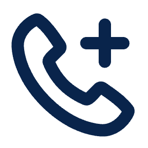 Phone Add Line Icon from Mingcute Line Set