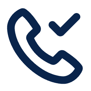 Phone Success Line Icon from Mingcute Line Set