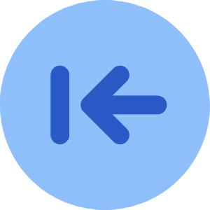 Line Arrow Left Circle 2 Icon from Core Flat Set