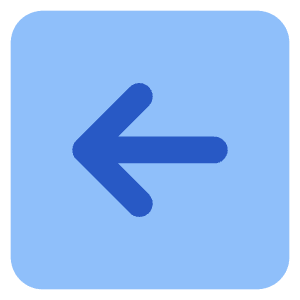Line Arrow Left Square Icon from Core Flat Set