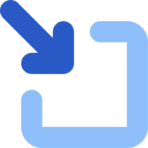 Line Arrow Minimize Window 3 Icon from Core Flat Set