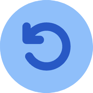 Line Arrow Rotate Left Circle Icon from Core Flat Set