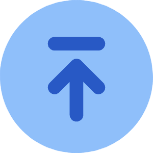 Line Arrow Up Circle 2 Icon from Core Flat Set