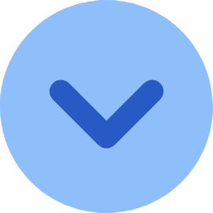Tailless Line Arrow Down Circle Icon from Core Flat Set
