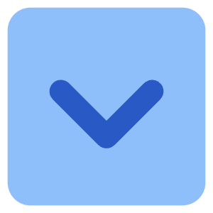 Tailless Line Arrow Down Square Icon from Core Flat Set