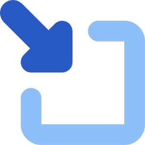 Triangle Arrow Minimize Window 3 Icon from Core Flat Set