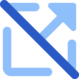 Triangle Arrow Open In New Off Icon from Core Flat Set