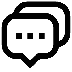 Chats Dots Icon from Atlas Line Set