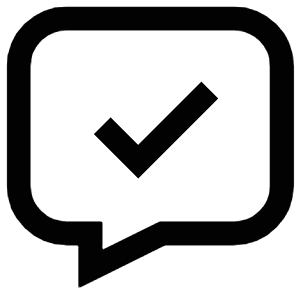 Check Chat Icon from Atlas Line Set