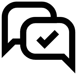 Check Messages Icon from Atlas Line Set