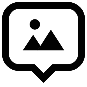 Image Chat Icon from Atlas Line Set