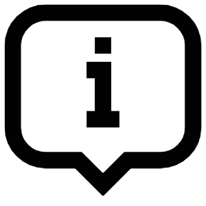 Info Chat Icon from Atlas Line Set