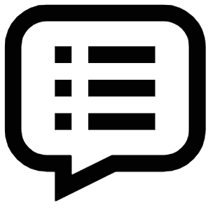 List Message Icon from Atlas Line Set