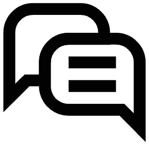 Messages Text Icon from Atlas Line Set
