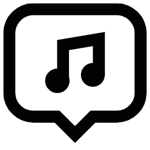 Music Chat Icon from Atlas Line Set