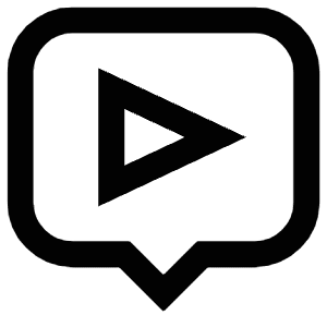 Play Chat Icon from Atlas Line Set
