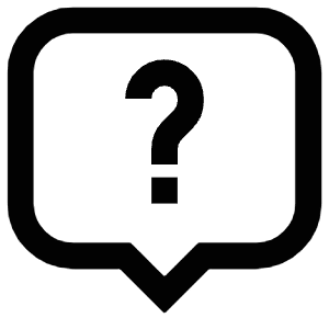 Question Chat Icon from Atlas Line Set