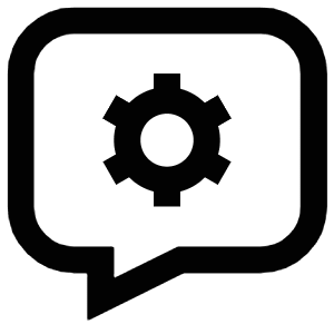 Settings Chat Icon from Atlas Line Set
