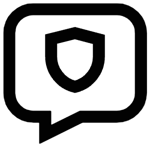 Shield Chat Icon from Atlas Line Set