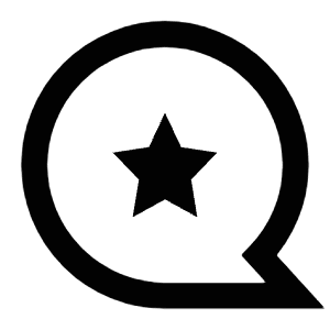 Star Message Icon from Atlas Line Set