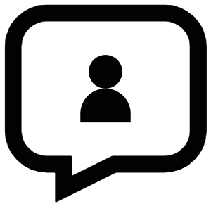 User Message Icon from Atlas Line Set