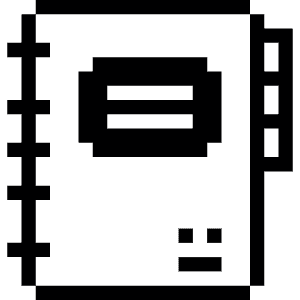 Content Files Note Book Icon from Pixel - Free Set